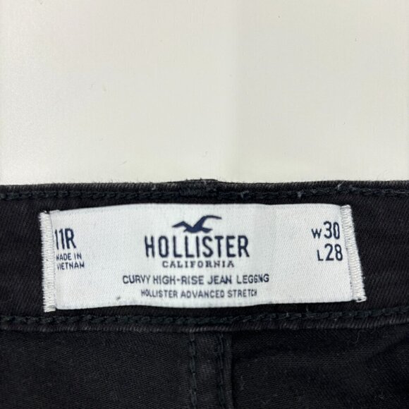 Hollister California Curvy High Rise Jean Legging 11R Mom Jeans - Picture 6 of 8
